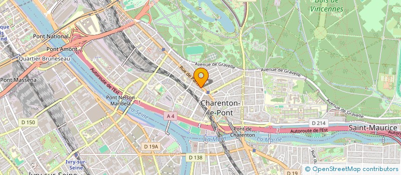 localisation de l'entreprise INDIVISION VAN ALEXANDRE ET SENNEPIN JUSTINE  CHARENTON-LE-PONT