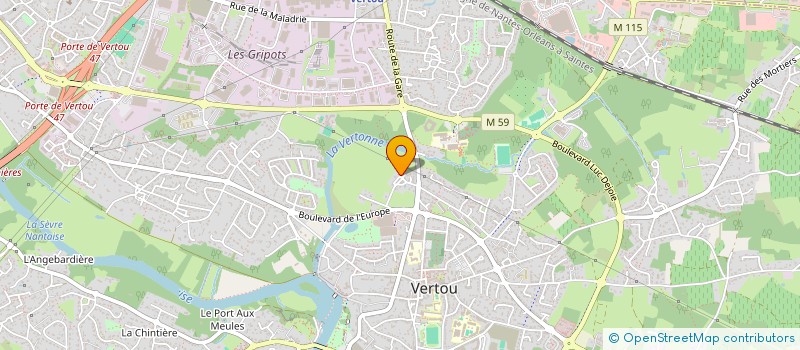 localisation de l'entreprise INDIVISION VAN DE VELDE - ALSBERGHE  VERTOU