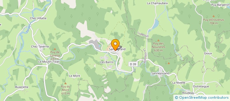 localisation de l'entreprise INDIVISION VAN DER SPEK à SAINT-SILVAIN-BELLEGARDE