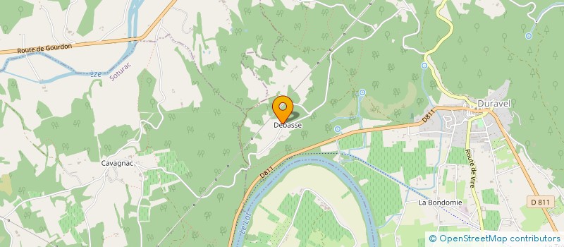 localisation de l'entreprise INDIVISION VAN DER WINDT  MAUROUX