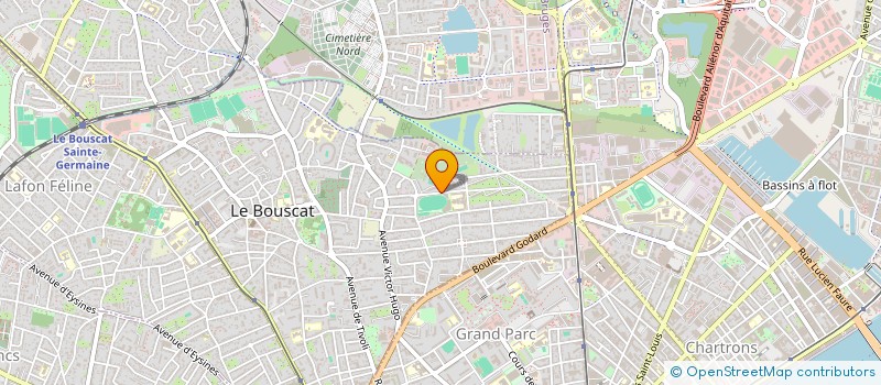 localisation de l'entreprise INDIVISION VANDAME GINOUX DEFERMON  LE BOUSCAT