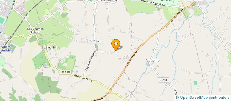 localisation de l'entreprise INDIVISION VANDON  BLONVILLE-SUR-MER