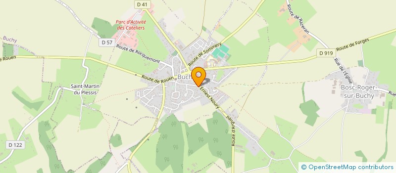 localisation de l'entreprise INDIVISION VANDORPE ISABELLE ET CHANTAL  BUCHY