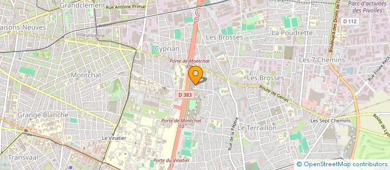 localisation de l'entreprise INDIVISION VANEL / GUILLE  BRON