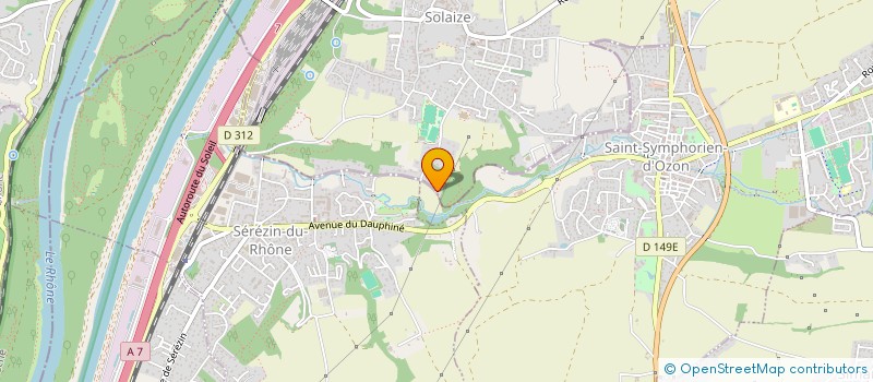 localisation de l'entreprise INDIVISION VANIER GARAY  SOLAIZE