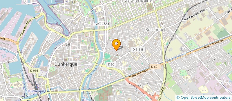 localisation de l'entreprise INDIVISION  VANLERBERGHE à DUNKERQUE