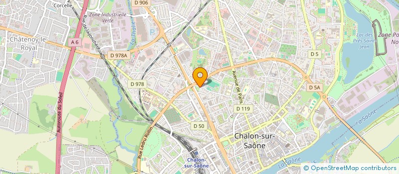 localisation de l'entreprise INDIVISION VANTIEGHEM NICOLAS / CUISINIER à CHALON-SUR-SAONE
