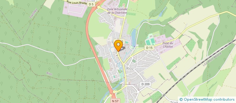 localisation de l'entreprise INDIVISION VAREY MUNNIER  RIOZ