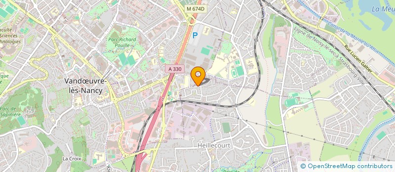 localisation de l'entreprise INDIVISION VARVOIS - GOUEREC  HEILLECOURT