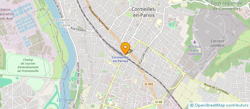 localisation de l'entreprise INDIVISION VASLIN SYLVIE VIRGINIE  CORMEILLES-EN-PARISIS