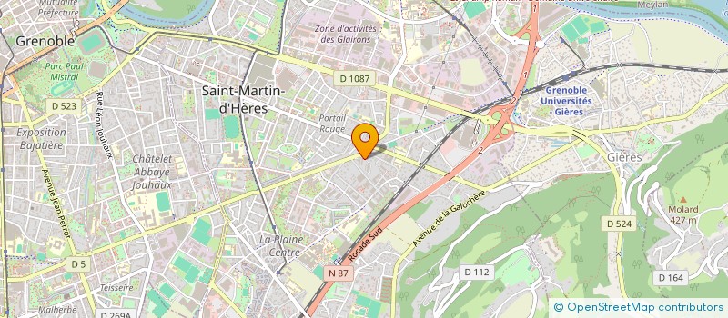 localisation de l'entreprise INDIVISION VASSELON  SAINT-MARTIN-D'HERES