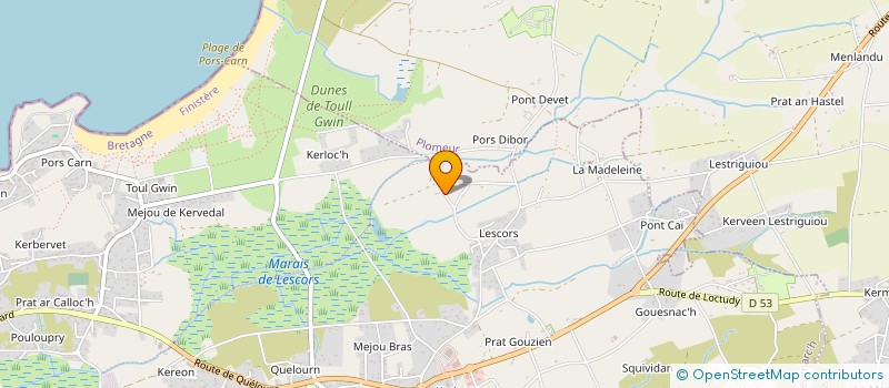 localisation de l'entreprise INDIVISION VASSENT PIERRE ET FAID LYNA  PENMARCH