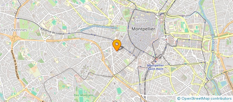 localisation de l'entreprise INDIVISION VASSEUR - VAN PEER à MONTPELLIER