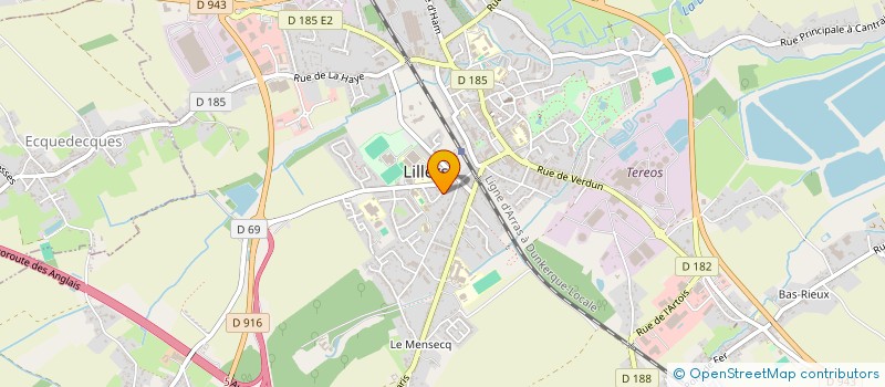 localisation de l'entreprise INDIVISION VASSEUR VARET  LILLERS