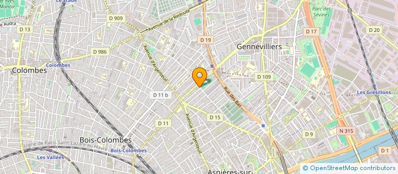 localisation de l'entreprise INDIVISION VATTIER  ASNIERES-SUR-SEINE