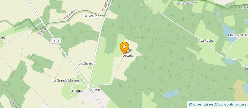 localisation de l'entreprise INDIVISION VAUBOURDOLLE à SAINTE-GEMME