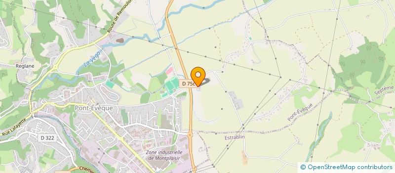 localisation de l'entreprise INDIVISION VAUCHER  PONT-EVEQUE