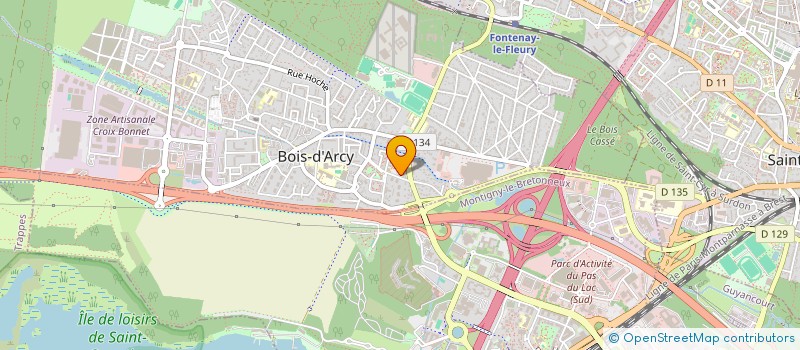 localisation de l'entreprise INDIVISION VAUDEL JULIEN ET GRAFTEAUX MELANIE  BOIS-D'ARCY