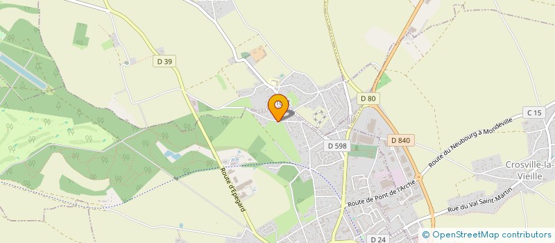 localisation de l'entreprise INDIVISION VAUQUELIN  VENON