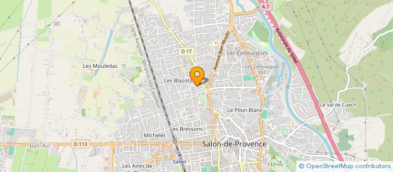 localisation de l'entreprise INDIVISION VAUTARD  SALON-DE-PROVENCE