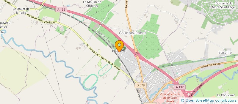 localisation de l'entreprise INDIVISION VAVON LOIR  PONT-L'EVEQUE