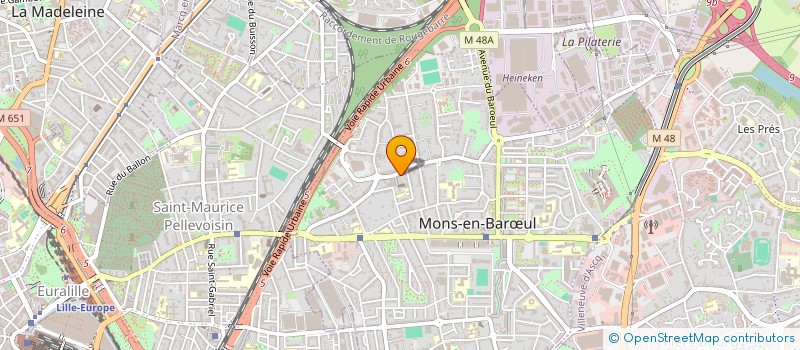 localisation de l'entreprise INDIVISION VEDRUNE ET DIAZ  MONS-EN-BARUL