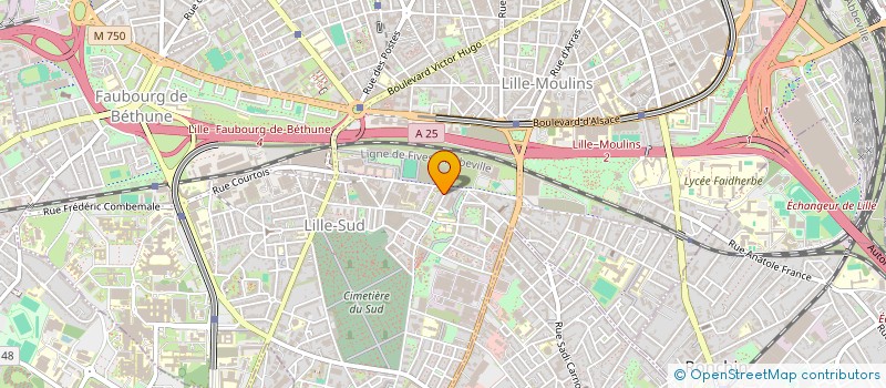 localisation de l'entreprise INDIVISION VENOT-VAKSMANN à LILLE