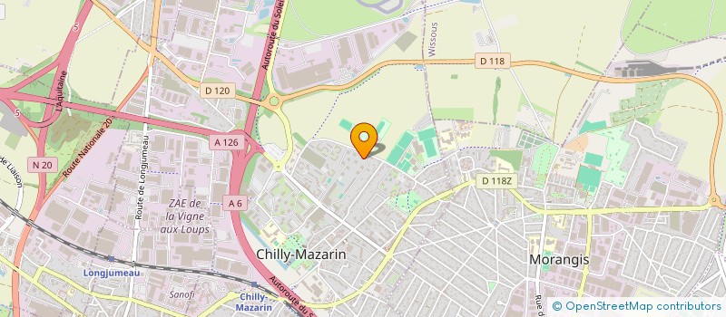 localisation de l'entreprise INDIVISION VERCAMMEN  CHILLY-MAZARIN