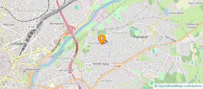 localisation de l'entreprise INDIVISION VERDELHAN DES MOLLES à PANAZOL