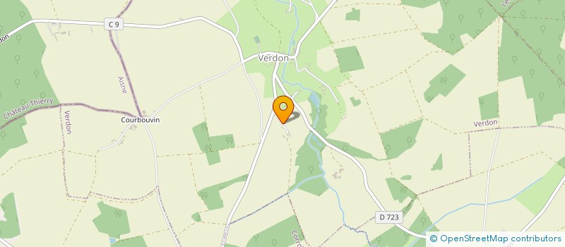 localisation de l'entreprise INDIVISION VERDON  VERDON