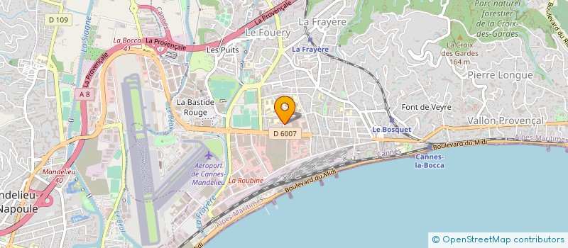 localisation de l'entreprise INDIVISION VERDUGO CABELLO à CANNES