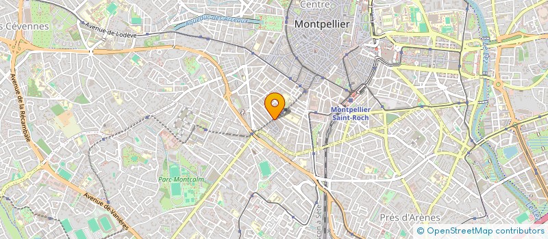 localisation de l'entreprise INDIVISION VERHEYDEN-DANAN à MONTPELLIER