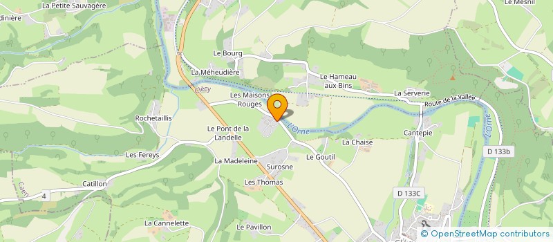 localisation de l'entreprise INDIVISION VERJAT  CLECY