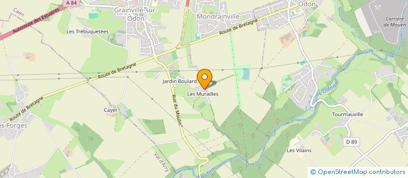 localisation de l'entreprise INDIVISION VERMES THIERRY ET MARIE  BARON-SUR-ODON