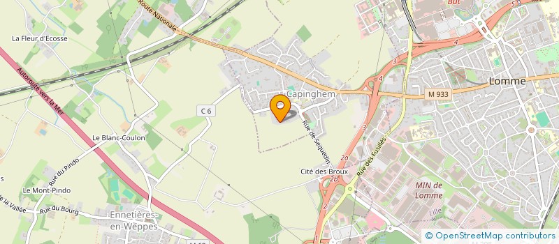 localisation de l'entreprise INDIVISION VERMEULEN à LILLE