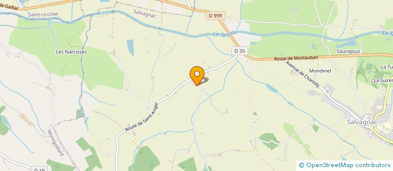 localisation de l'entreprise INDIVISION VERNET D  VACCARELLI K  SAINT-URCISSE