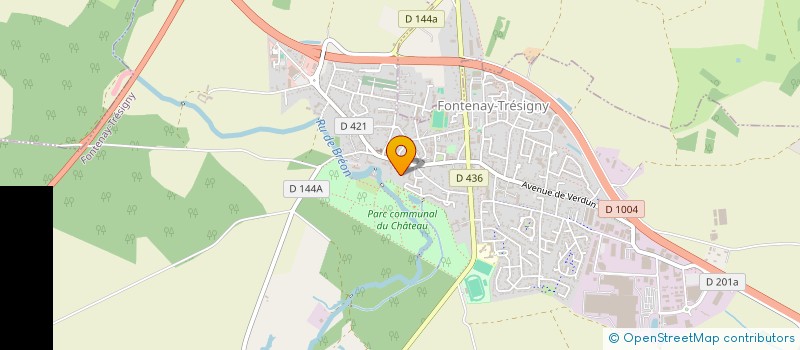 localisation de l'entreprise INDIVISION VERNET - GUERDAD  FONTENAY-TRESIGNY