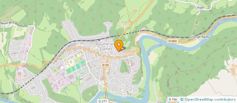 localisation de l'entreprise INDIVISION VERNIER  BAUME-LES-DAMES