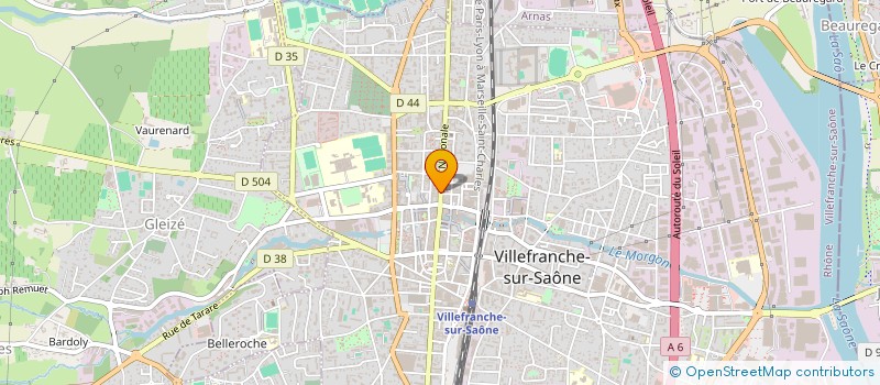 localisation de l'entreprise INDIVISION VERONIQUE BUATOIS à VILLEFRANCHE-SUR-SAONE