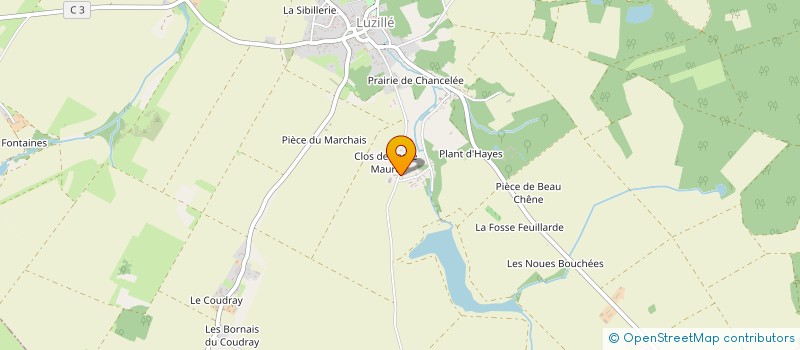 localisation de l'entreprise INDIVISION VERRIER  LUZILLE