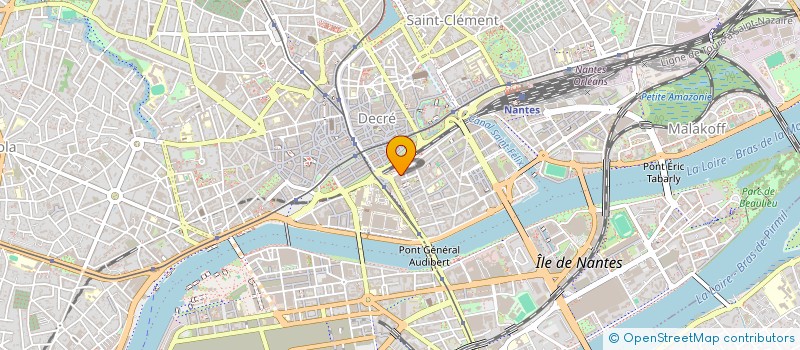 localisation de l'entreprise INDIVISION VERRON MAUFRAIS  NANTES