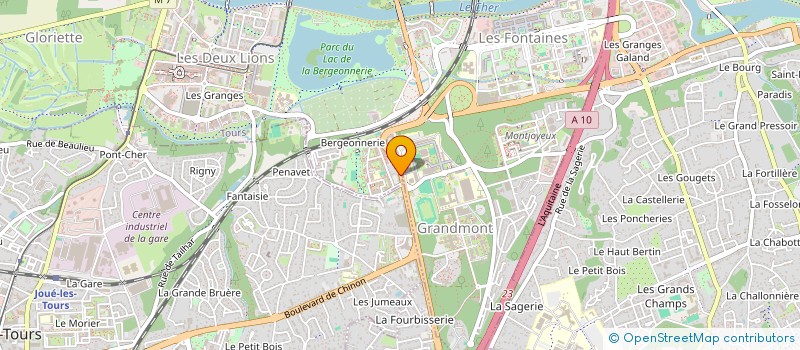 localisation de l'entreprise INDIVISION VETTER PHILIPPE ET CATHERINE  THORIGNE-FOUILLARD