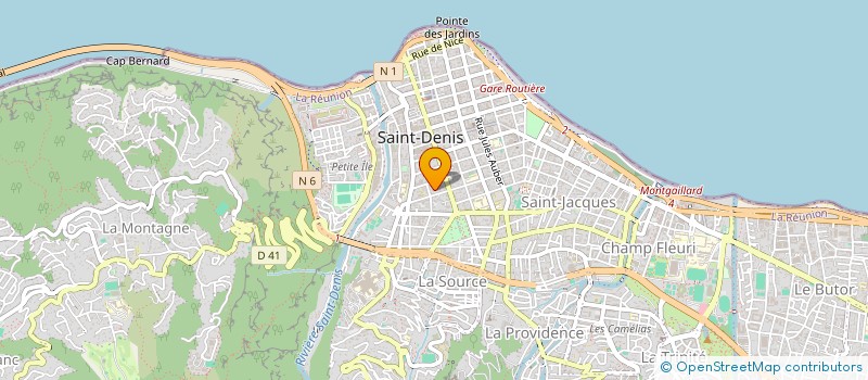 localisation de l'entreprise INDIVISION VI-FANE- DINE  SAINT-DENIS