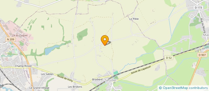 localisation de l'entreprise INDIVISION VIAL  MARCENAT