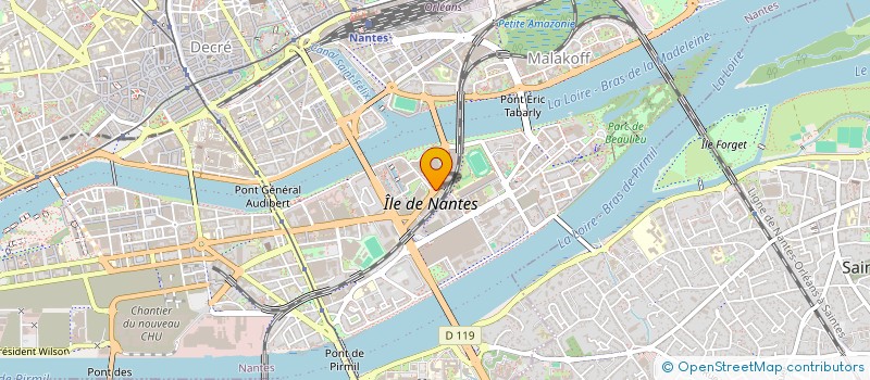 localisation de l'entreprise INDIVISION VIAL-JAIME BLEIN  NANTES
