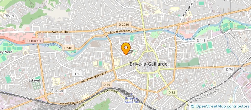 localisation de l'entreprise INDIVISION VIALA  BRIVE-LA-GAILLARDE