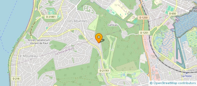 localisation de l'entreprise INDIVISION VIALLARD à LA TESTE-DE-BUCH