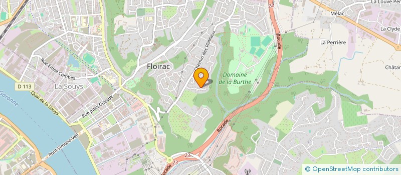 localisation de l'entreprise INDIVISION VIAUD à FLOIRAC