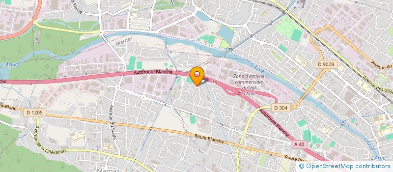 localisation de l'entreprise INDIVISION VIBOUREL NOWACKI  SCIONZIER