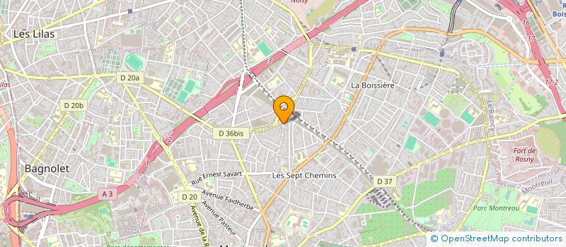 localisation de l'entreprise INDIVISION VICTOR ET FILIPE à MONTREUIL